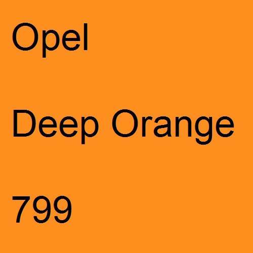 Opel, Deep Orange, 799.